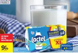 Carrefour Lait U.H.T. Format XL LACTEL offre
