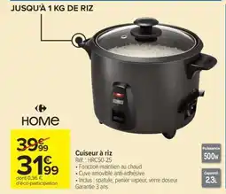 Carrefour Cuiseur À Riz offre
