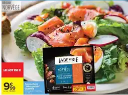 Carrefour Saumon fumé Offre Spéciale LABEYRIE offre
