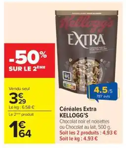 Carrefour Céréales Extra KELLOGG'S offre