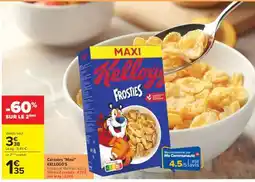 Carrefour Céréales Maxi KELLOGG'S offre