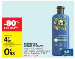 Carrefour SHAMPOOING 'HERBAL ESSENCES' offre