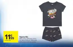 Carrefour Pyjama Fille offre