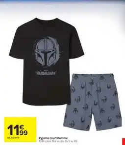 Carrefour Le pyjama offre