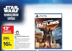 Carrefour Jeu 'Star Wars Outlaws' pour PS5 offre