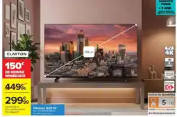 Carrefour Téléviseur OLED 4K offre