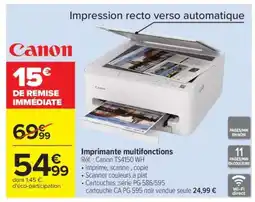 Carrefour Canon TS4150 WH offre