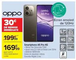 Carrefour Smartphone A5 pro 4G offre