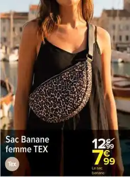Carrefour Sac Banane femme TEX offre