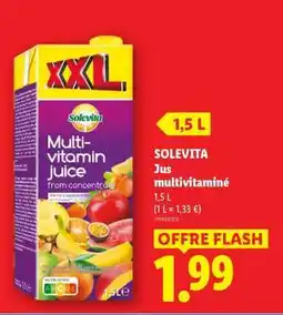 Lidl SOLEVITA Jus multivitaminé offre