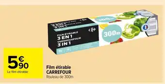 Carrefour Market Film étirable Carrefour offre