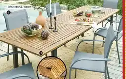 Bricorama Table extensible malia offre