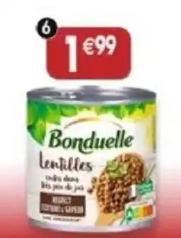 Maximo 1/2 Lentilles cuites dans très peu de jus offre