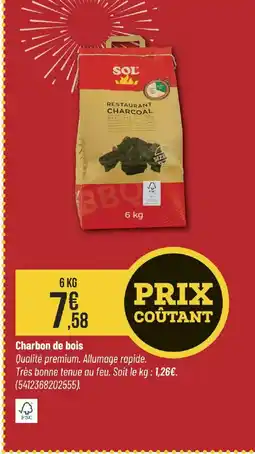 Bricorama Charbon de bois offre