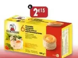 Maximo 6 Bouchées à garnir offre