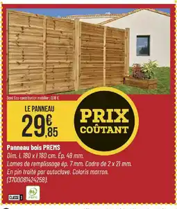 Bricorama Panneau bois prems offre