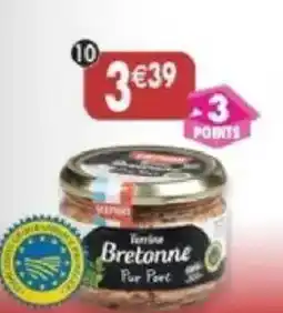 Maximo Terrine Bretonne pur porc IGP offre