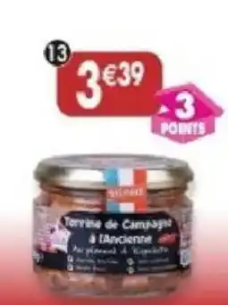Maximo Terrine de campagne à l'ancienne au piment d'Espelette offre