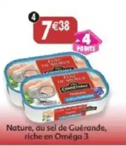 Maximo Lot de 2 boîtes de foie de morue nature au sel de guérande offre