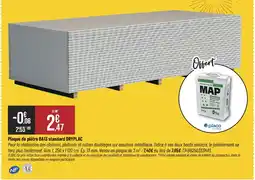 Bricorama Plaque de plâtre BA13 standard DRYPLAC offre