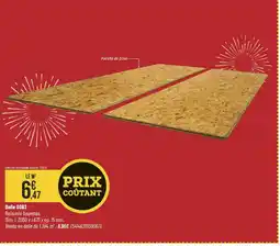 Bricorama Dalle OSB3 offre