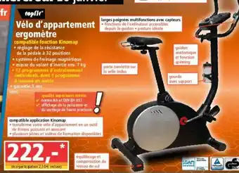 Vélo d'appartement ergomètre