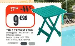 La Foir'Fouille Table d'appoint adiko offre