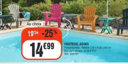 La Foir'Fouille Fauteuil adiko offre