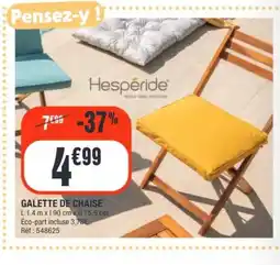La Foir'Fouille Galette de chaise offre