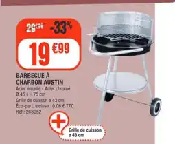 La Foir'Fouille Barbecue à charbon austin offre