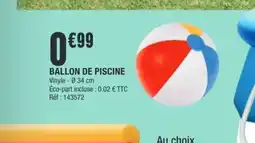 La Foir'Fouille Ballon de piscine offre
