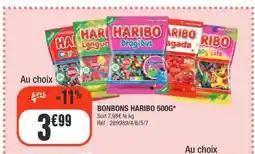 La Foir'Fouille HARIBO Bonbons offre
