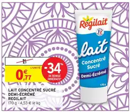 Intermarché Regilait lait concentré sucré demi-écrémé offre