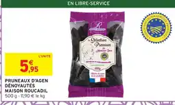 Intermarché Maison roucadil pruneaux d'agen dénoyautés offre