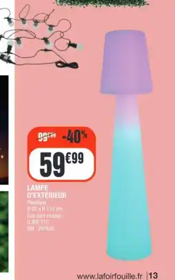 La Foir'Fouille Lampe d'extérieur offre