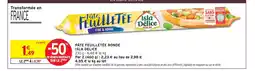 Intermarché Isla delice pâte feuilletée ronde offre