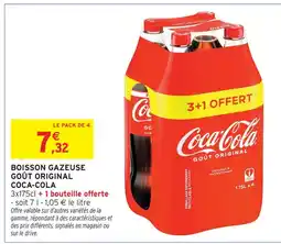 Intermarché Coca-cola boisson gazeuse goût original offre