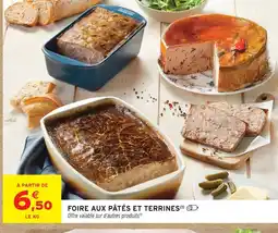 Intermarché Pâté en terrine offre