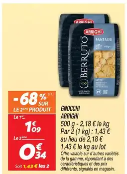Netto Arrighi gnocchi offre