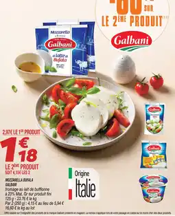 Netto Galbani mozzarella bufala offre