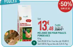 Botanic Botanic mélange bio pour poules pondeuses offre