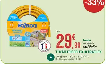 Hozelock tuyau tricoflex ultraflex