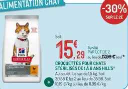 Botanic Hill's science plan croquettes pour chats stérilisés de 1 à 6 ans offre