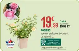 Botanic Rosiers offre