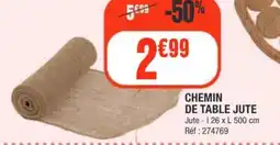 La Foir'Fouille Chemin de table offre