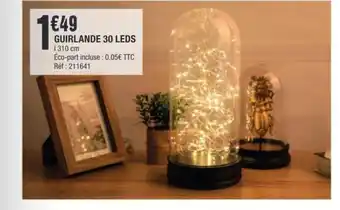 La Foir'Fouille Guirlande 30 leds offre