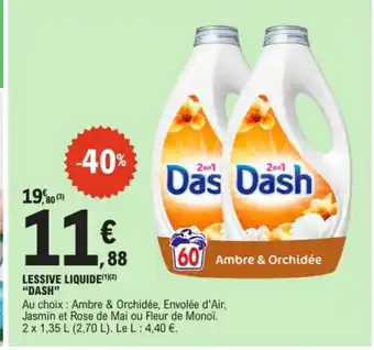 DASH Lessive liquide