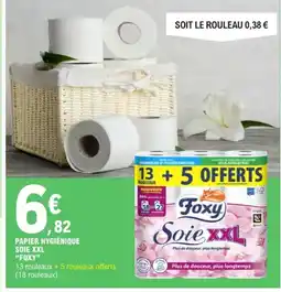 E.Leclerc FOXY Papier hygiénique soie xxl offre