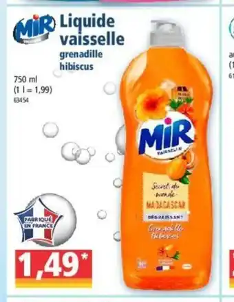 Norma Liquide Vaisselle offre