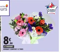 E.Leclerc Bouquet composé 12 tiges offre